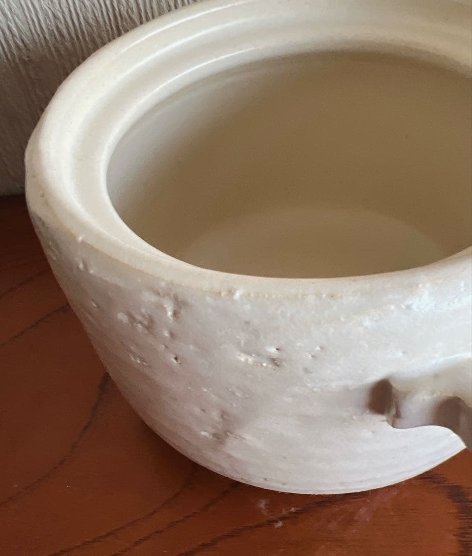 スタジオM 土鍋 白