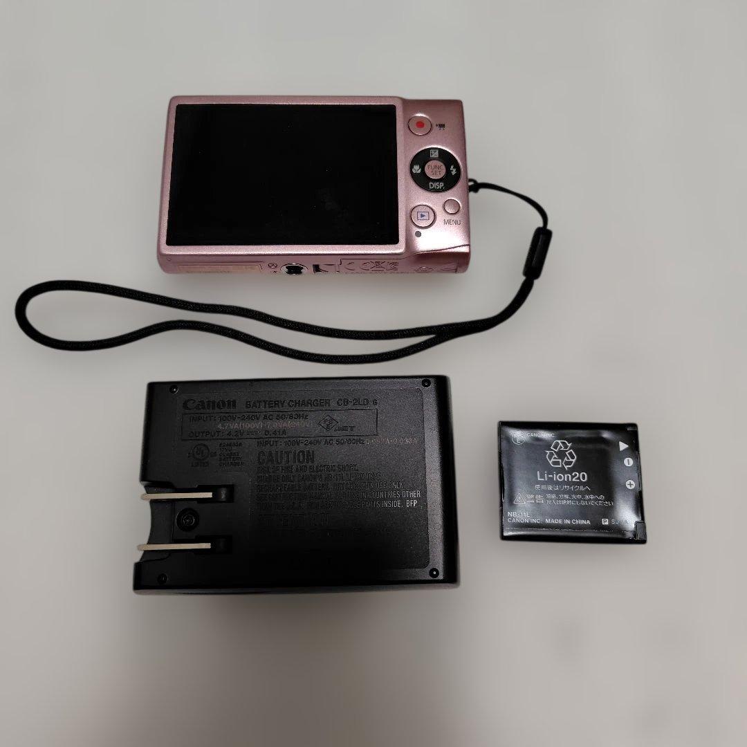 Canon IXY 220F ピンク 本体と充電器付き