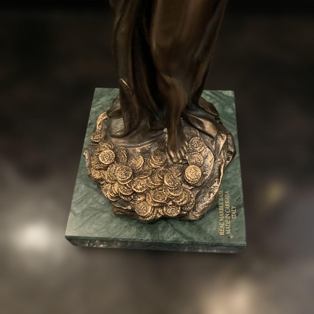 幸運の女神 ブロンズ製女性像 IM-15