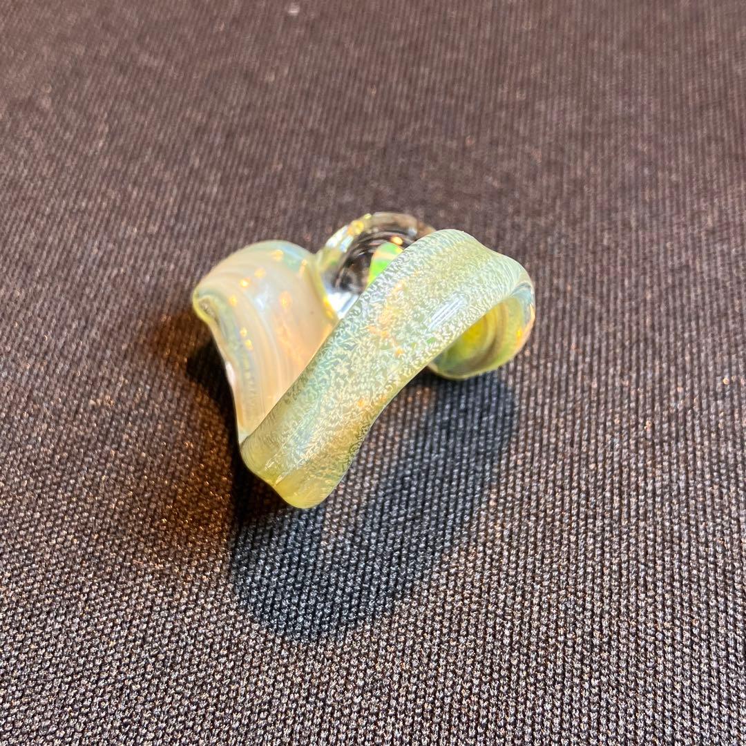 Xodas リング 指輪 ボロシリケイトガラス Dicro White Opal