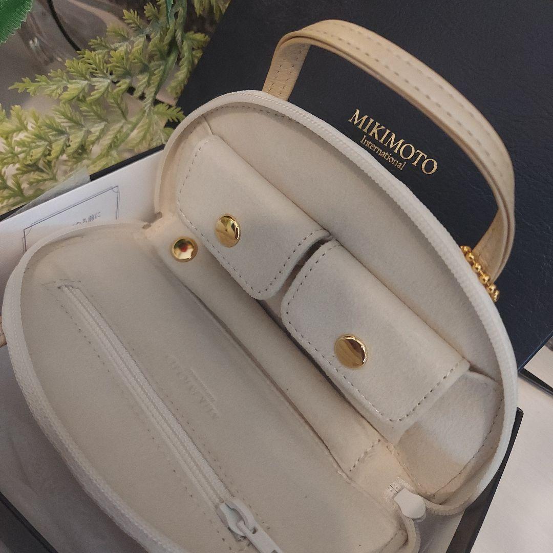 MIKIMOTO コンパクトサイズジュエリーケース　旅行等、持ち運びにも便利