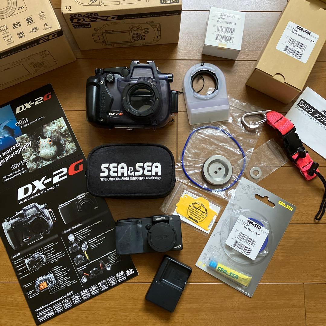 SEA&SEA DX-2G カメラ&ハウジング等