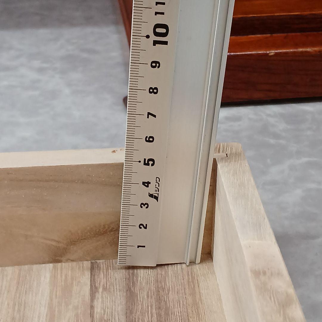 送料込み【文机/片袖/机木製テーブル】幅約90cm 引き出し・扉付き