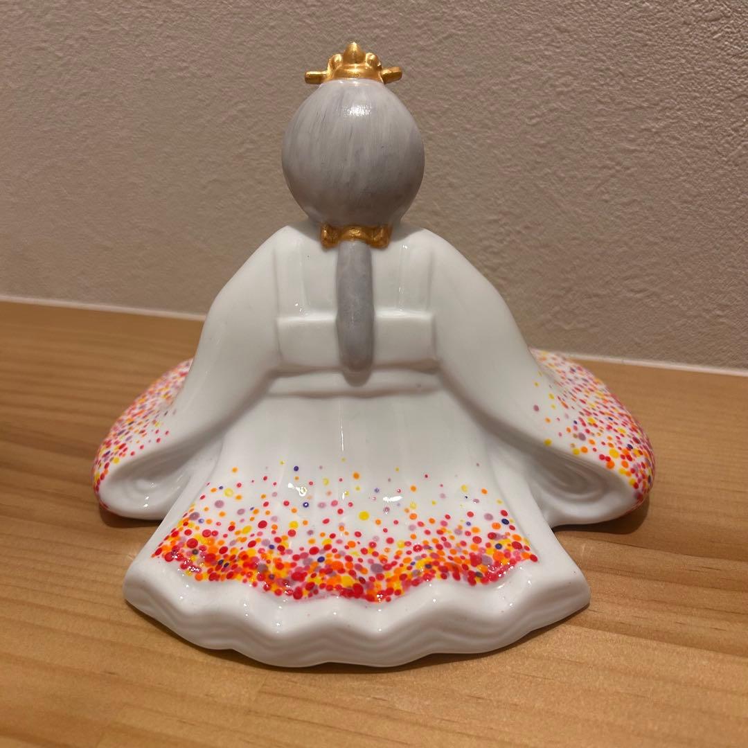 【期間限定値下げ中！】ポーセラーツ　お雛様　ハンドメイド