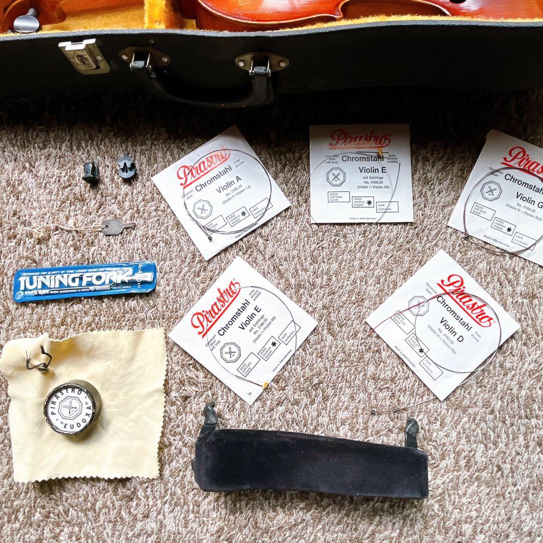 Joseph Guarneriusモデル　バイオリン　現状品　弓　ハードケース付