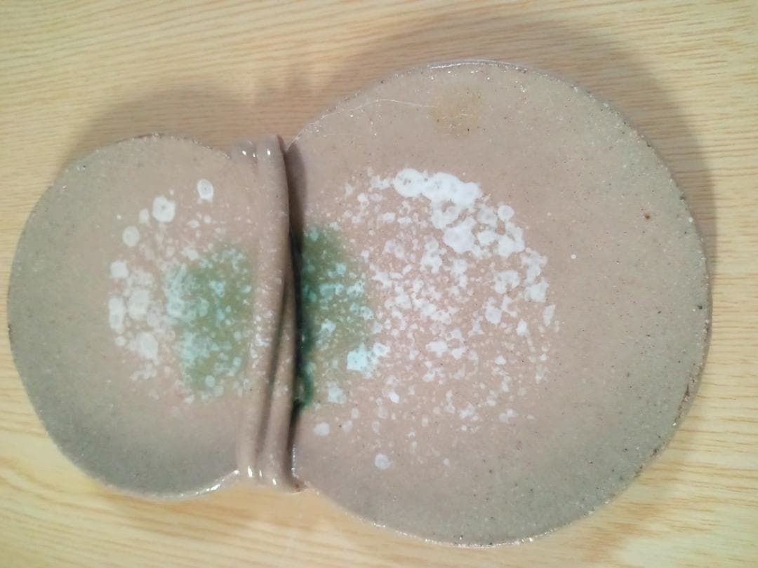 縁起　陶器皿　ひょうたん