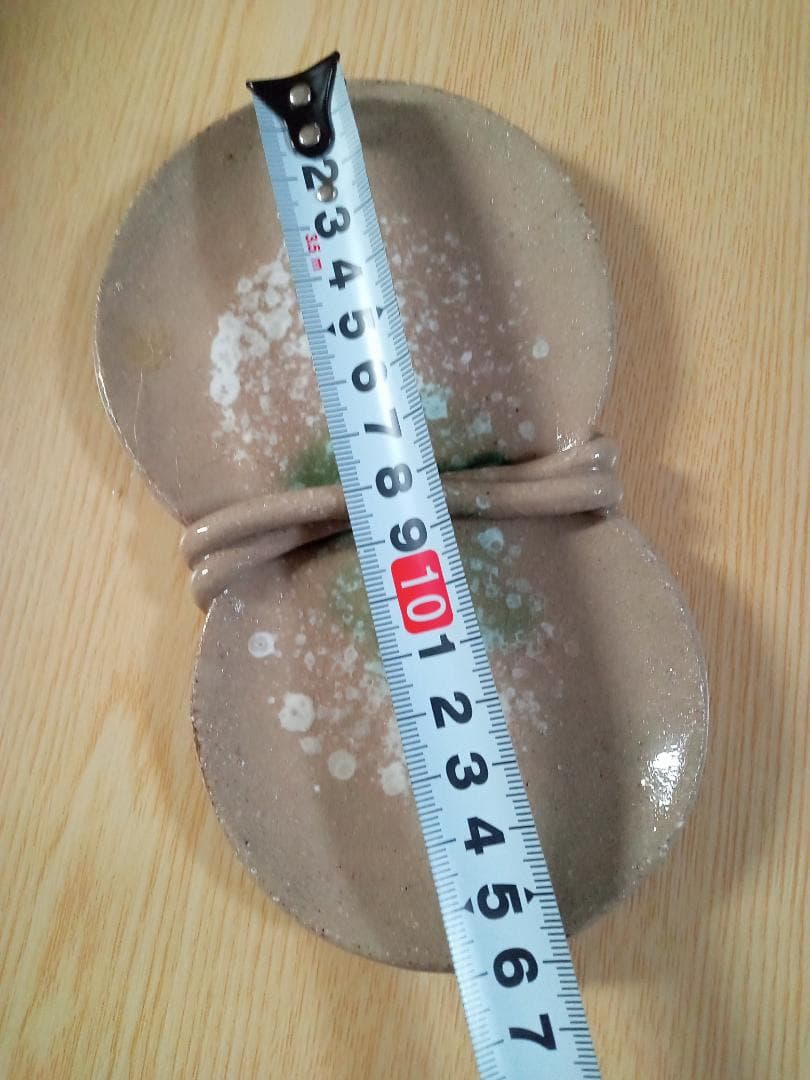 縁起　陶器皿　ひょうたん