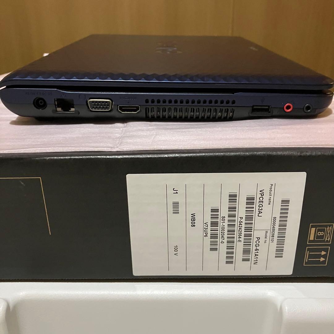 SONY VAIO ノートパソコンEシリーズ/VPCEG3AJ/Core i3