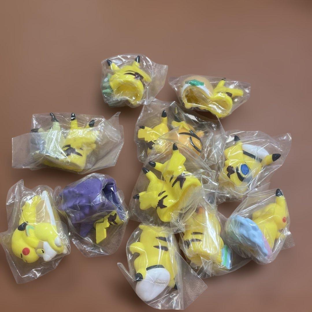 ポケットモンスター　ポケモン　ポケモンキッズ　ソフビ　指人形　ピカチュウ