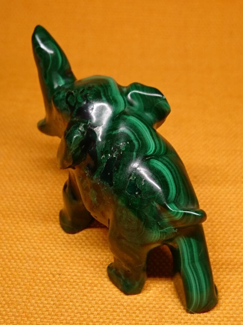 象　彫刻　天然石　彫像　オブジェ　置物　インテリア　工芸品　美術品　A1592