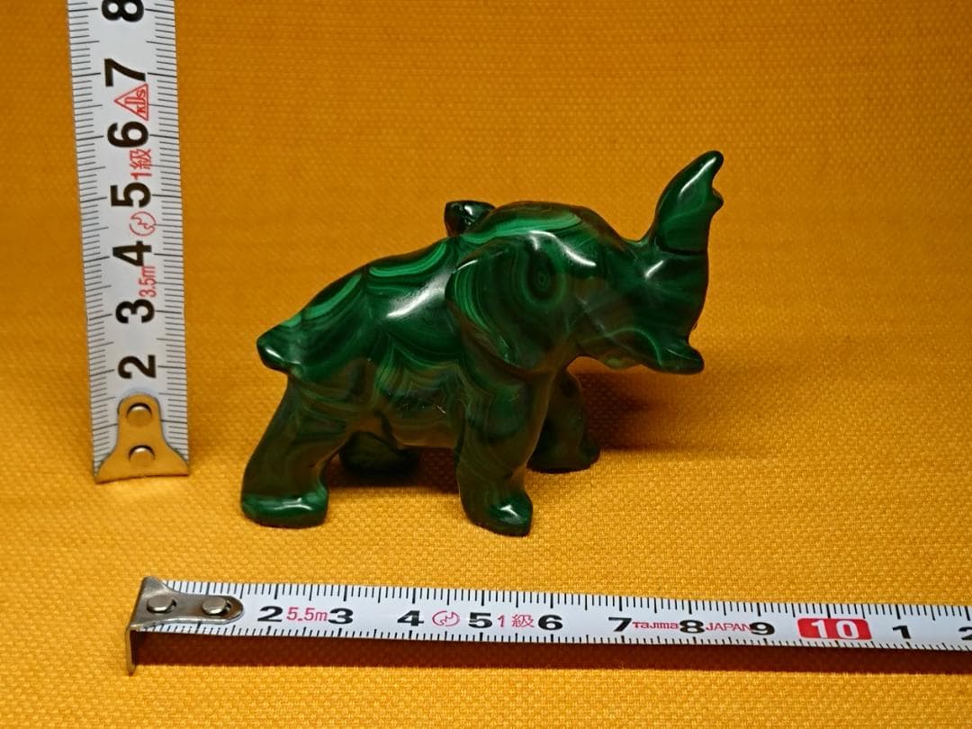 象　彫刻　天然石　彫像　オブジェ　置物　インテリア　工芸品　美術品　A1592