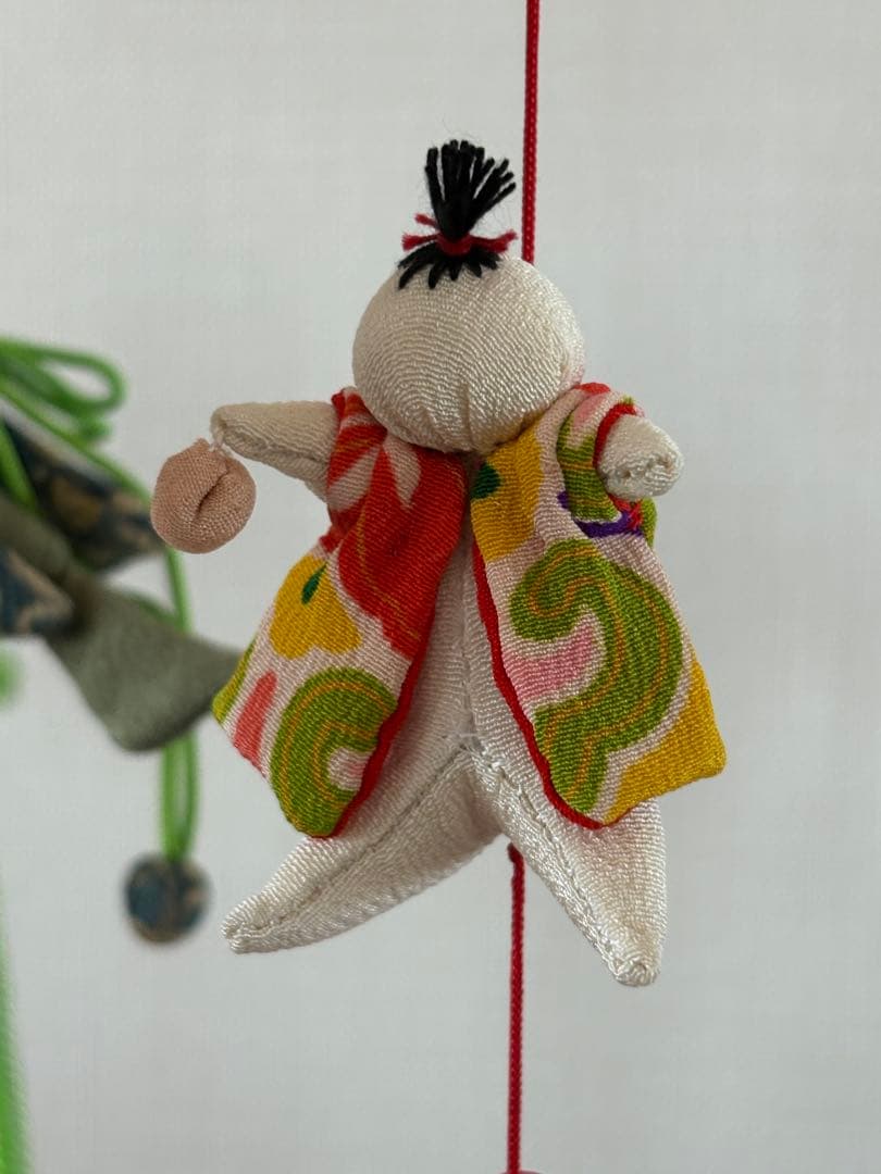 吊るし飾り　桃の節句の輪下げ(大)① 吊るし雛