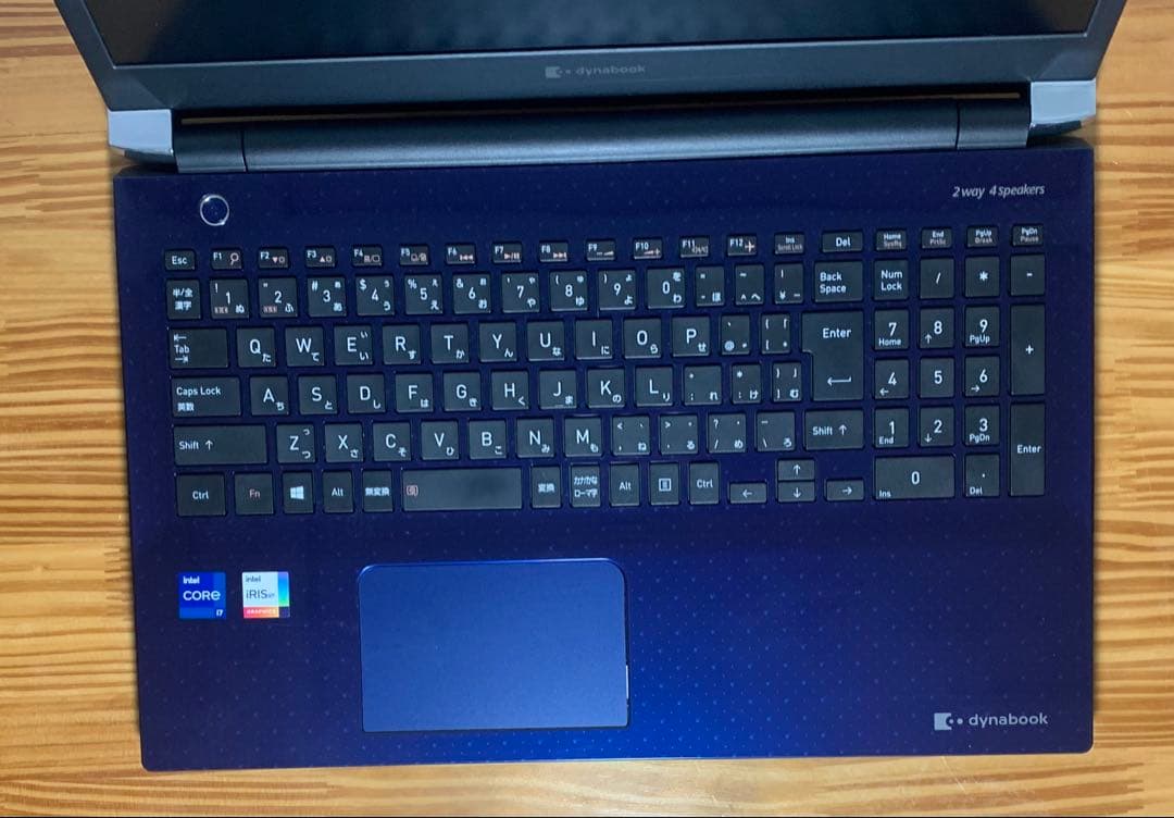 【ジャンク】dynabook core i7 Iris Xe