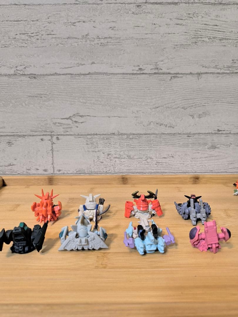 SDガンダムフルカラー全部で49体とパーツ