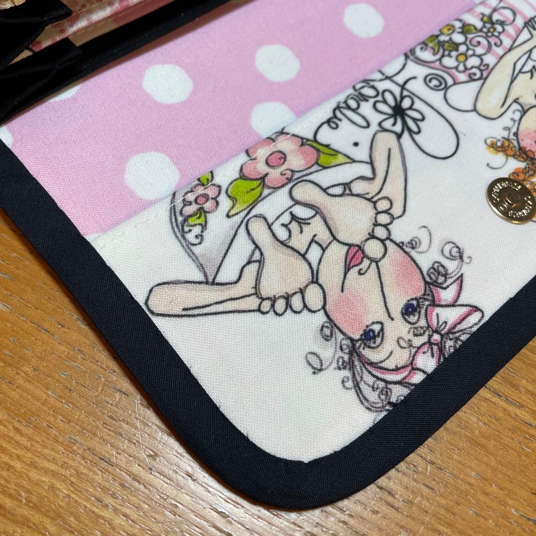 長財布　やりくり財布　ハンドメイド　トートバッグ　巾着袋　ハンドメイド　セット