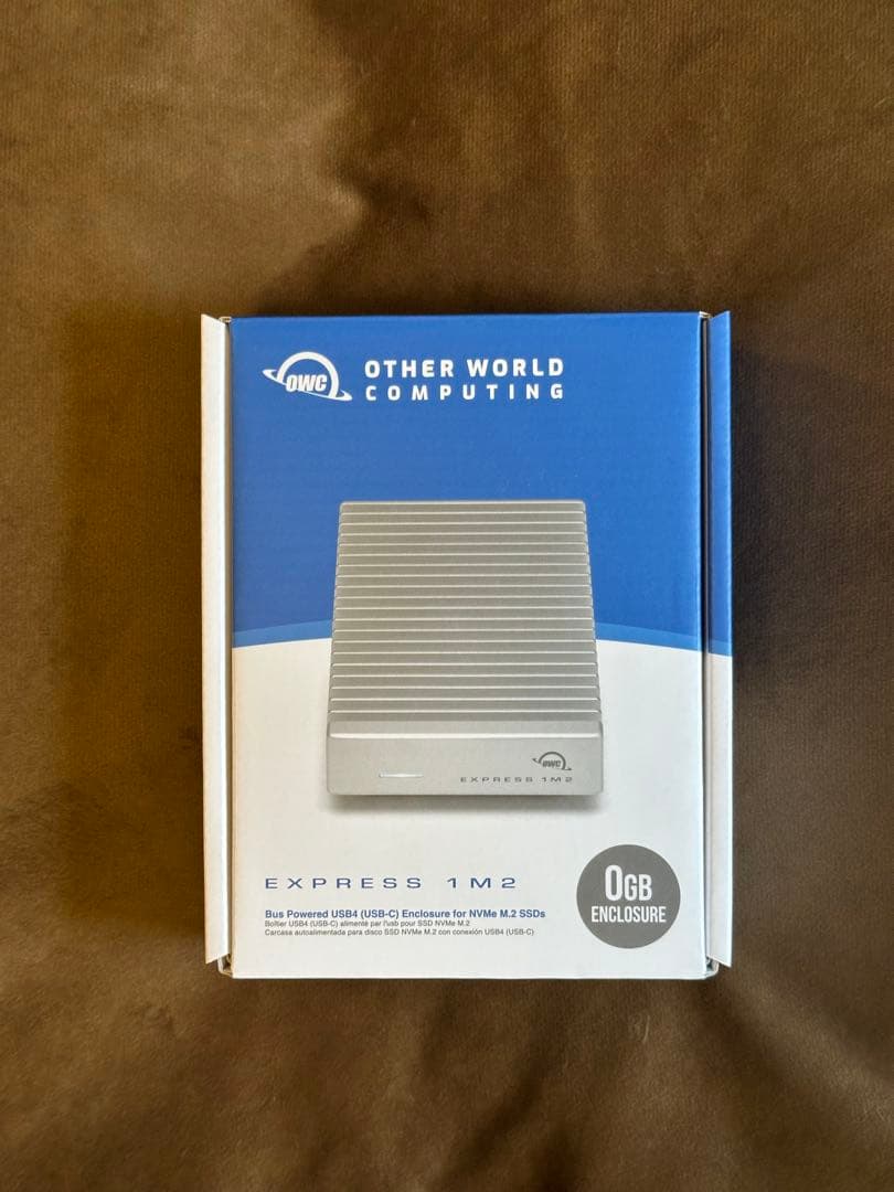 【美品】OWC Express 1M2 USB4 40Gbps SSDケースのみ