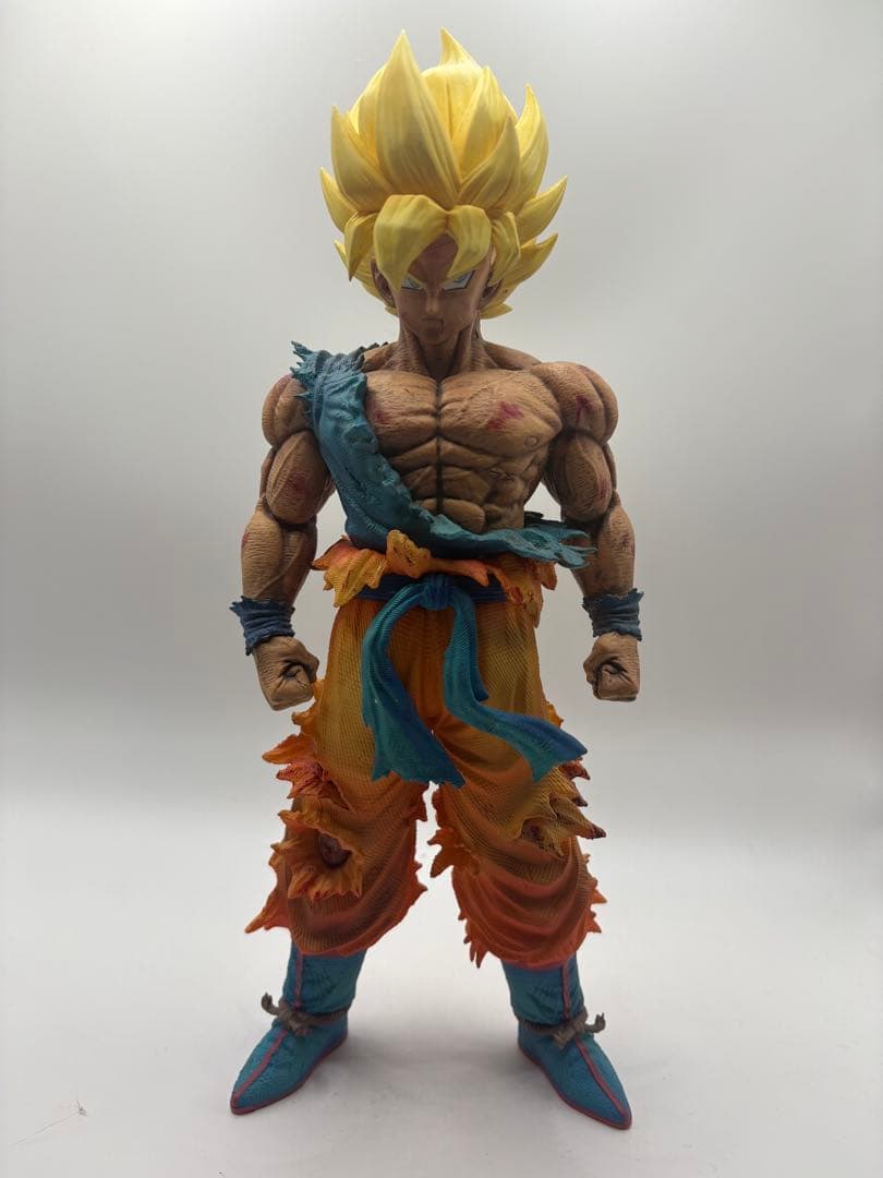 ドラゴンボール 超サイヤ人 孫悟空 ガレージキット リペイント フィギュア