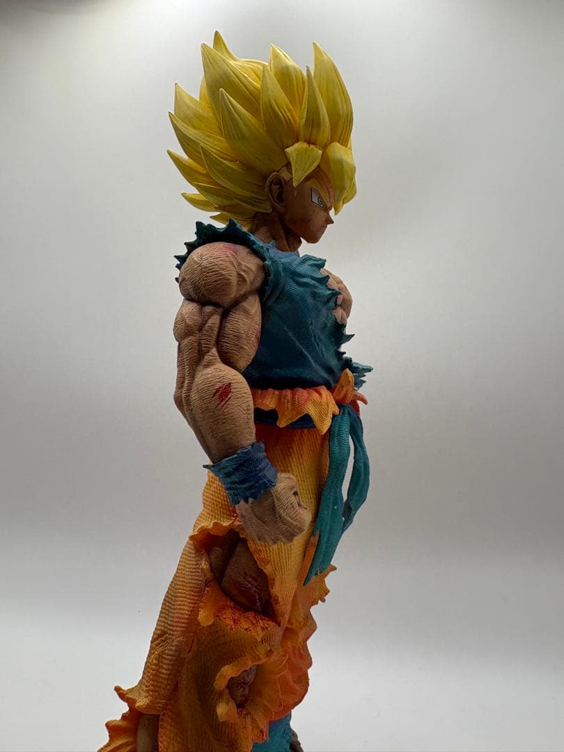 ドラゴンボール 超サイヤ人 孫悟空 ガレージキット リペイント フィギュア
