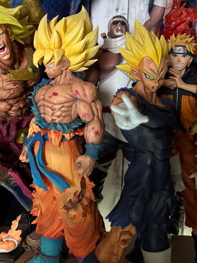 ドラゴンボール 超サイヤ人 孫悟空 ガレージキット リペイント フィギュア