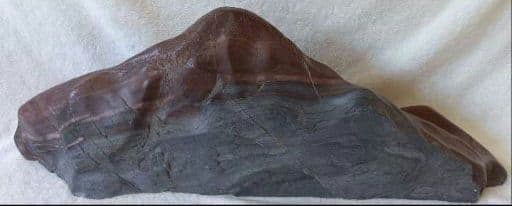 赤石　マーブル　天然石　水石　富士山　希石　赤富士　置物　1点物　約19kg