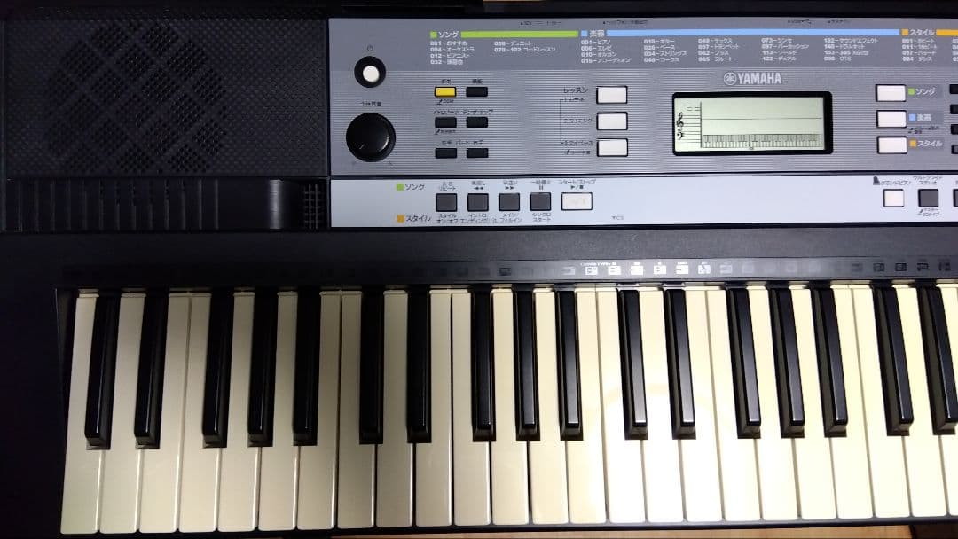 YAMAHA PSR-E244 2013年製 キーボード 61鍵盤 MIDI