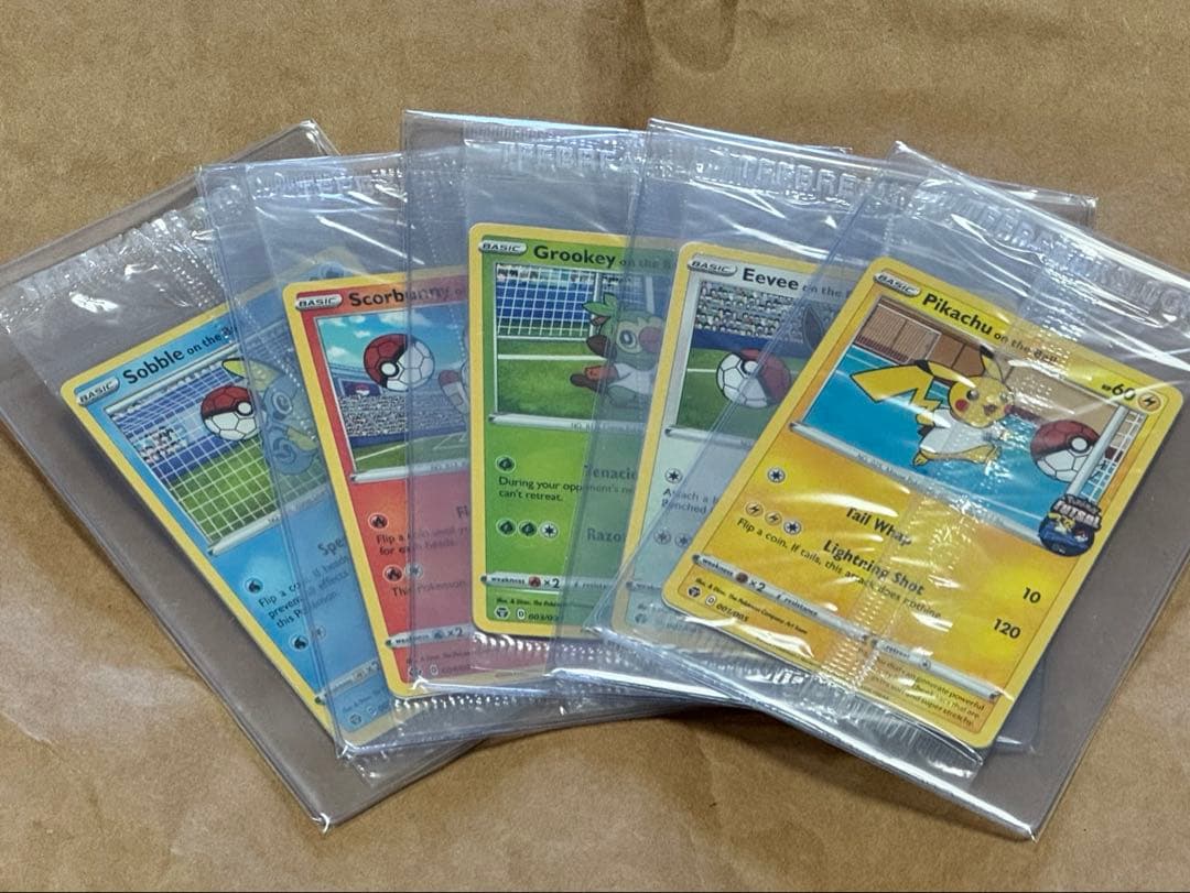 イギリス限定 5枚セットPikachu on the Ball プロモ　#3