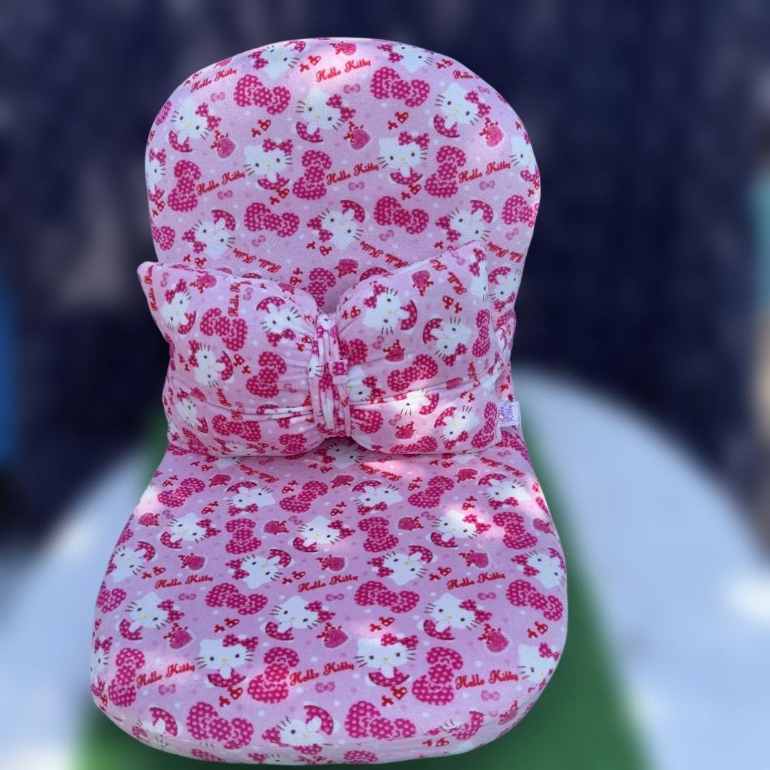 ハローキティ クッション 座椅子ピンク