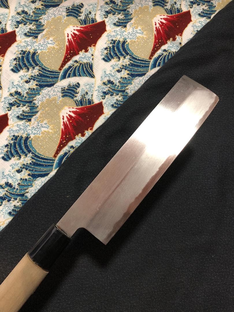 【研ぎ済み】白鋼・手打ち　堺章正　薄刃包丁　和包丁　ナイフ　料理　釣り