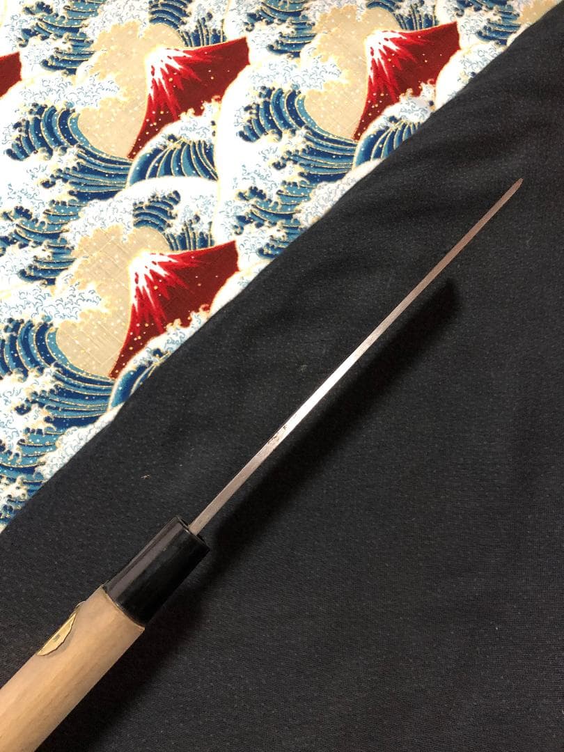 【研ぎ済み】白鋼・手打ち　堺章正　薄刃包丁　和包丁　ナイフ　料理　釣り