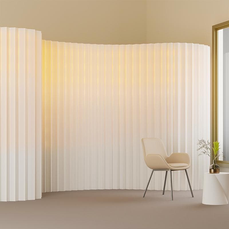 折りたたみ パーテーション 間仕切り 発光仕切り長さ4-5ｍ高さ2.2ｍ 目隠し