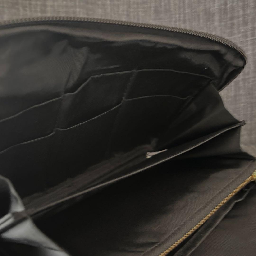 ◻️ミナペルホネン タンバリン charcoal × black◻️母子手帳、通帳入