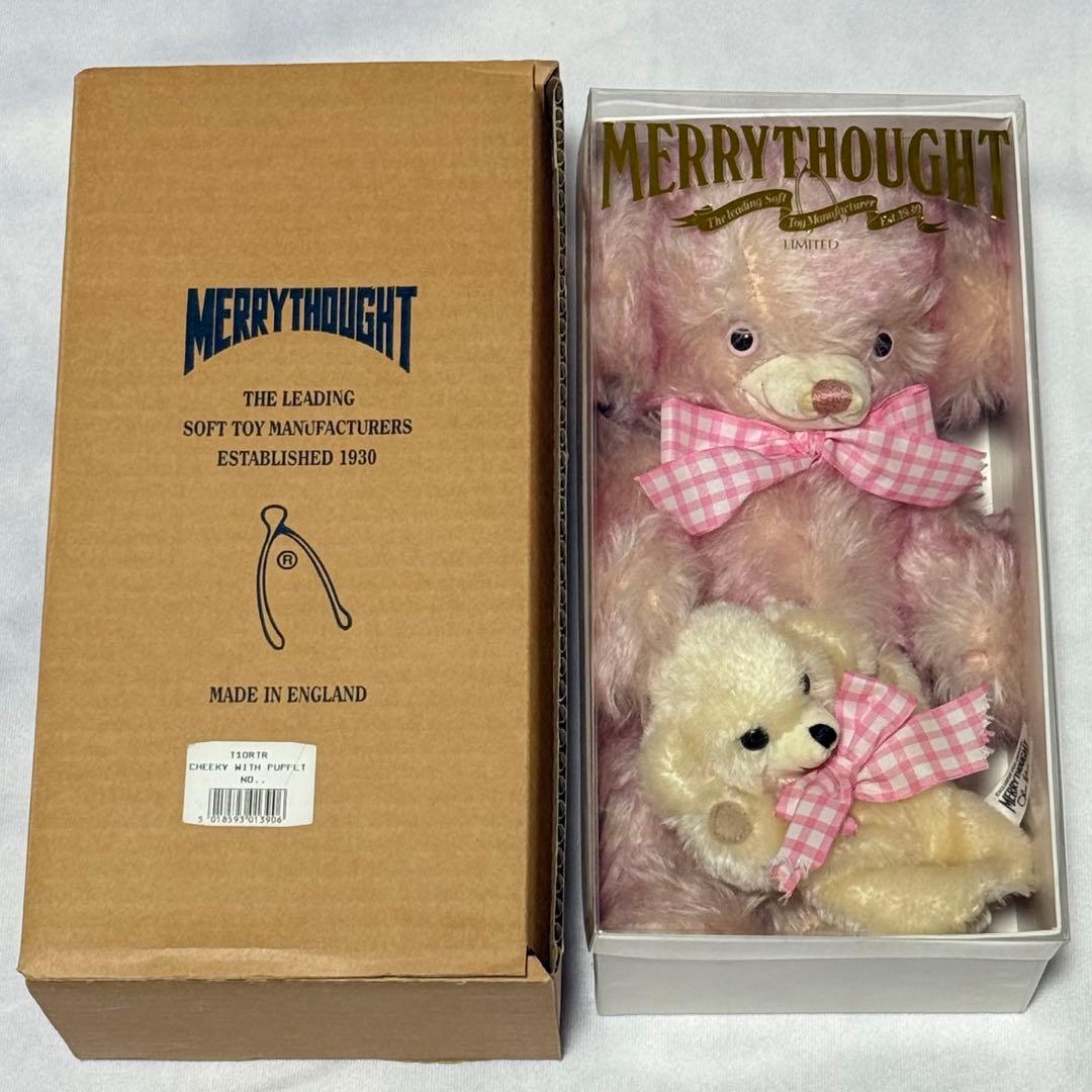 日本限定☆元箱付 テディベア メリーソート チーキー＆パペット 500体