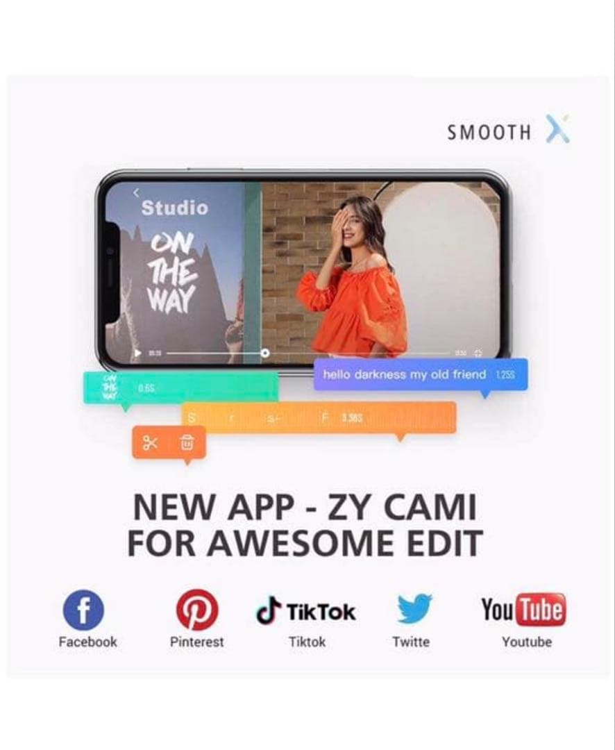 Zhiyun Smooth X スマホジンバル セット スタビライザー
