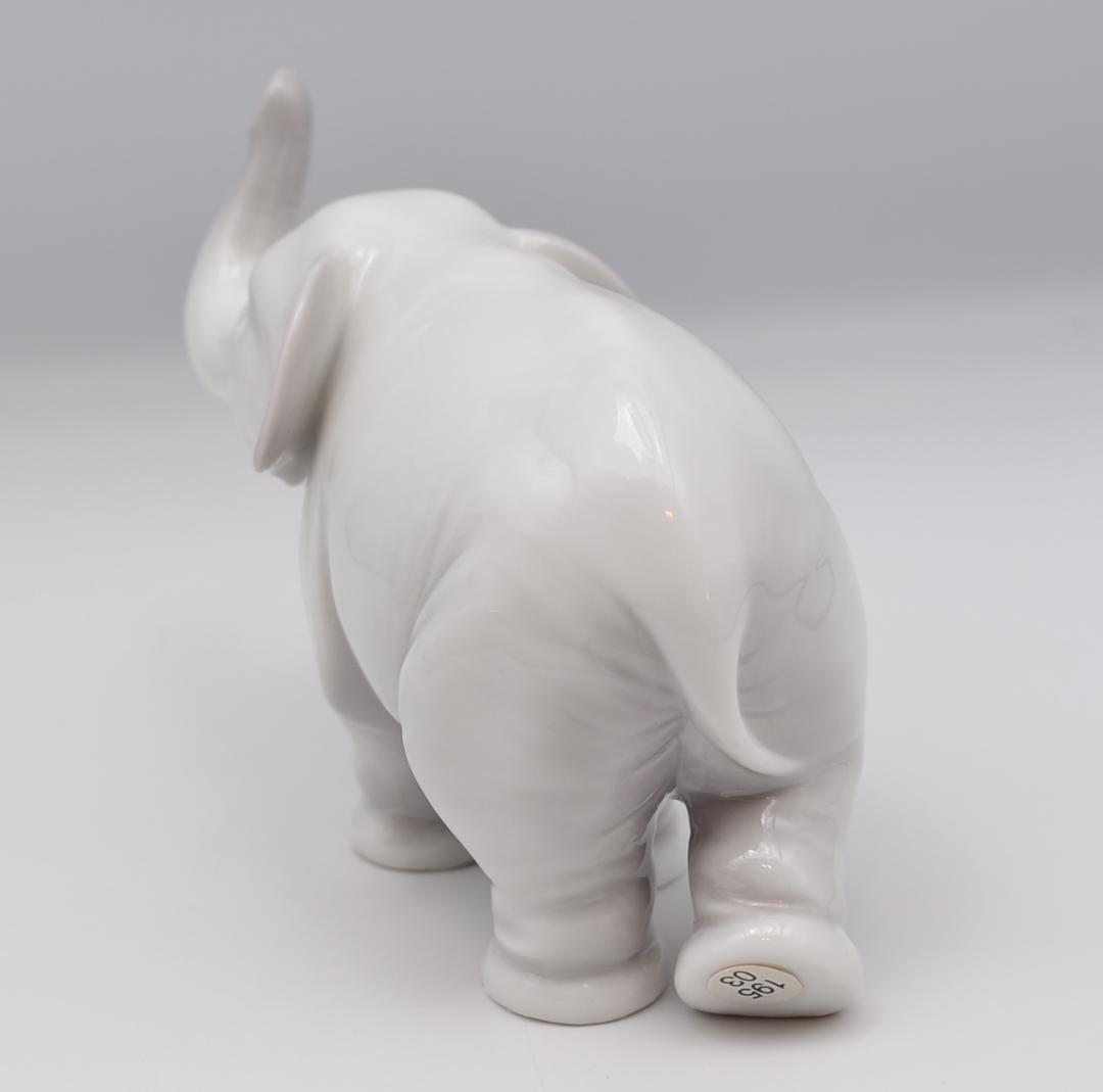 幸運の象　＃8036／8393　２体セット　★リヤドロ　スペイン　ポーセリン