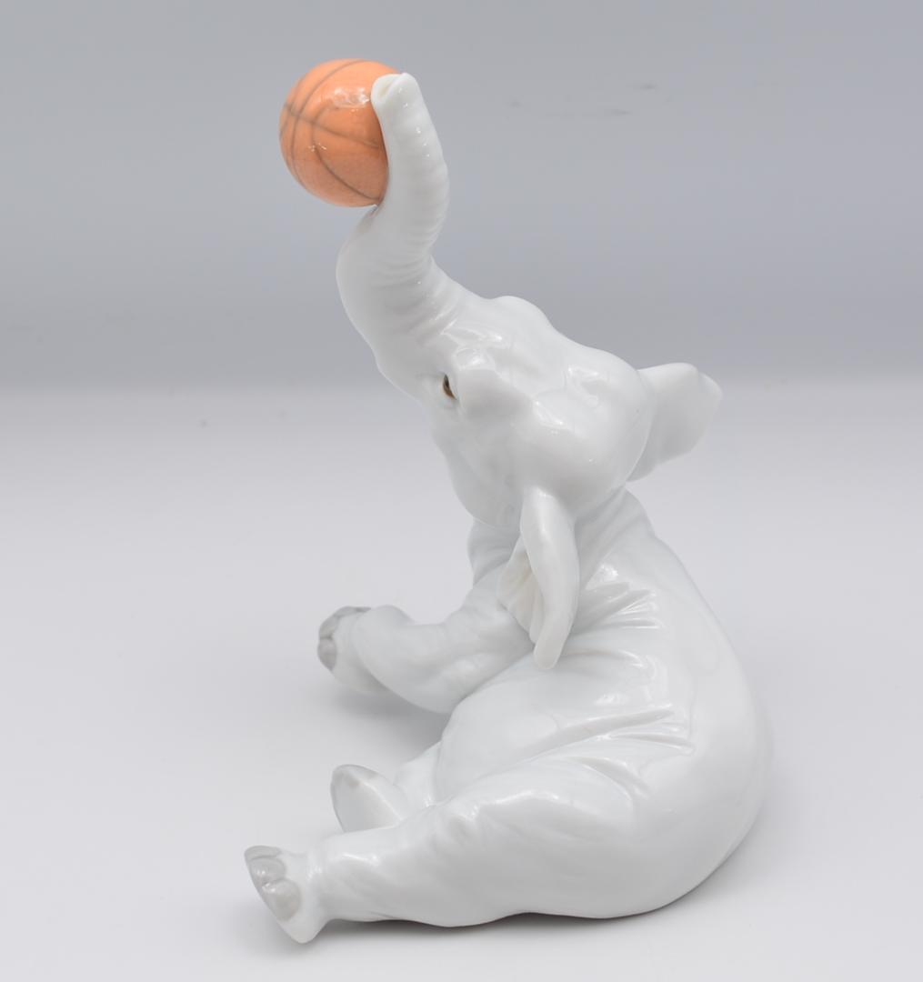 幸運の象　＃8036／8393　２体セット　★リヤドロ　スペイン　ポーセリン