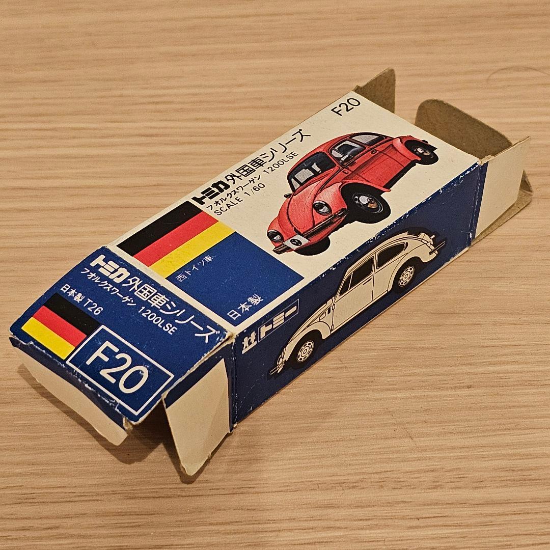 【トミカ/外国車シリーズ】No.F20 フォルクスワーゲン ビートル 大和特注