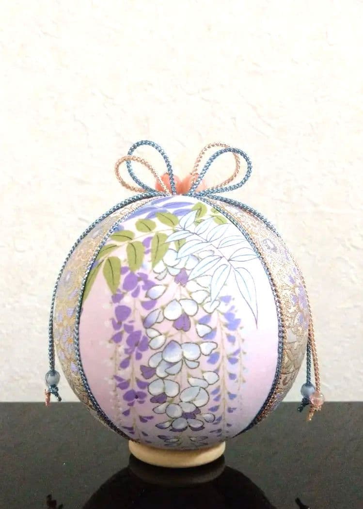 マチャケ 藤 すずらん ネモフィラ かすみ草 手毬 手鞠 てまり