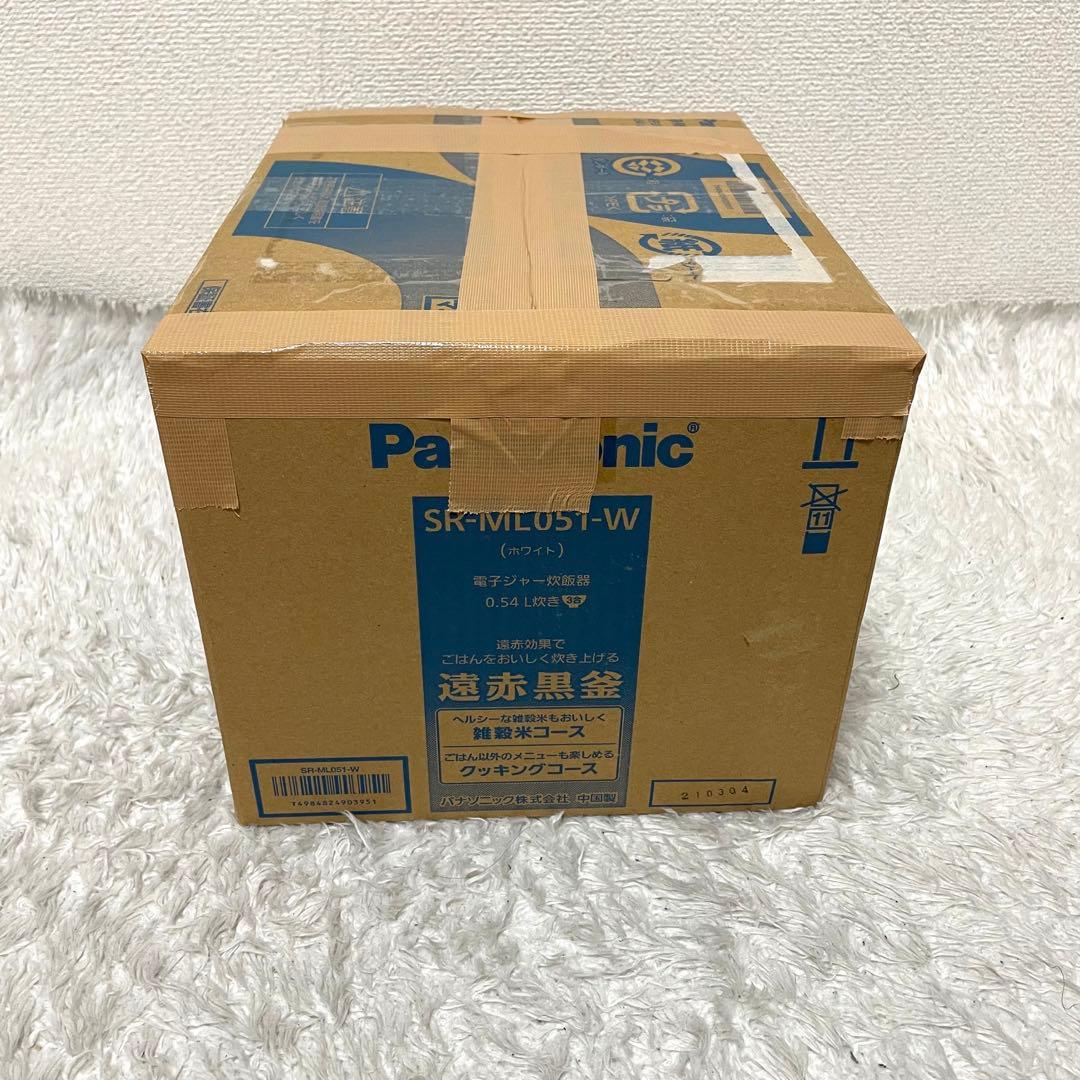 未使用 PANASONIC 炊飯器 SR-ML051 2012年製