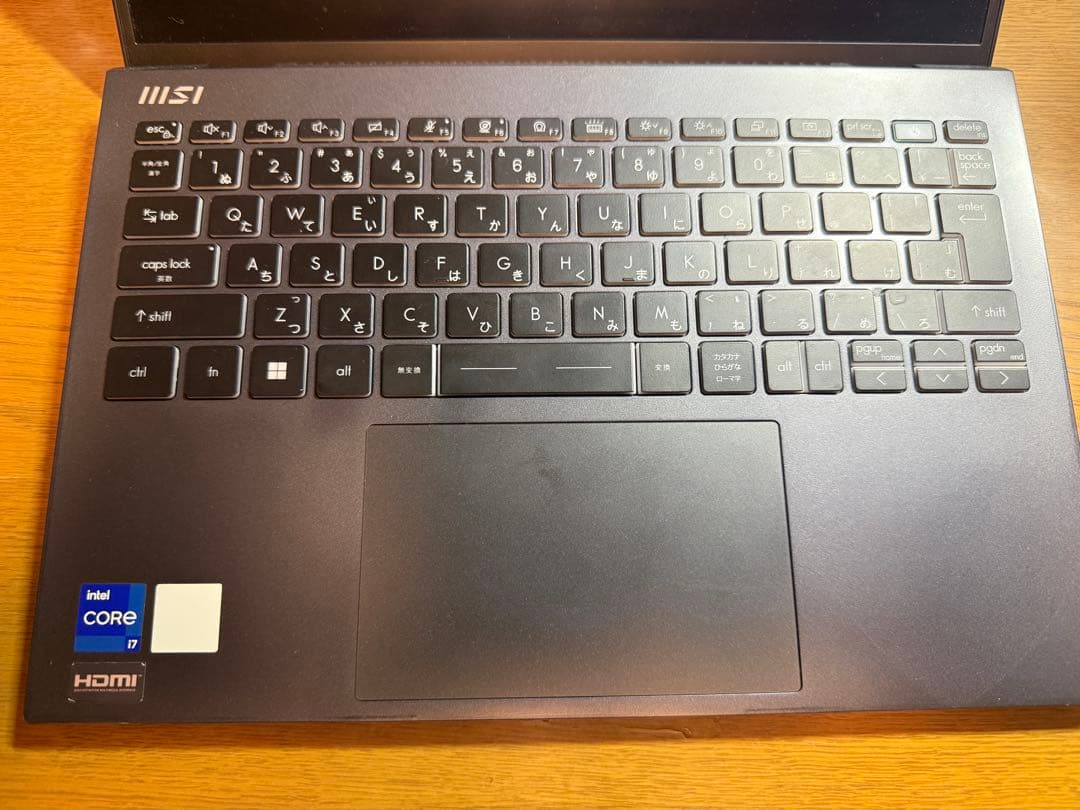 Windowsノート本体 MSI prestige 13 eco windows PC