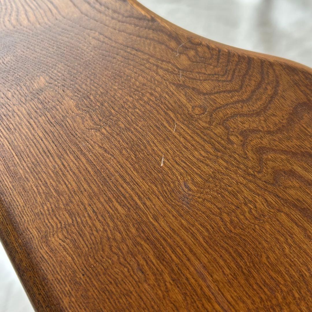 【希少】90s karimoku カリモク コロニアル 3段 木製マガジンラック