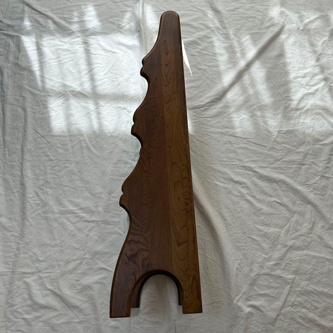 【希少】90s karimoku カリモク コロニアル 3段 木製マガジンラック