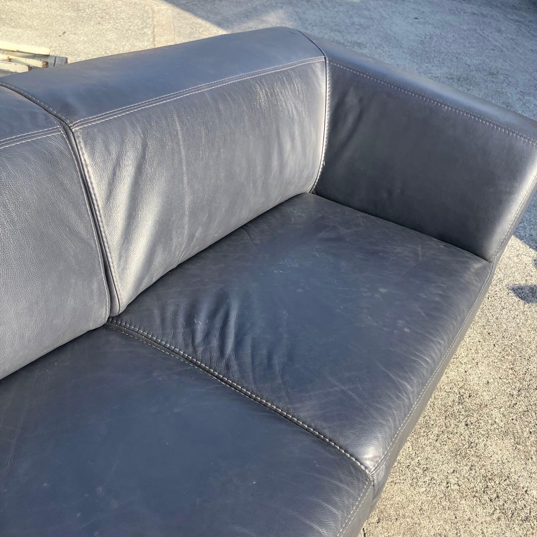 北欧レトロ 本革 レザーソファー 三人掛けソファー ラグジュアリー ビンテージ