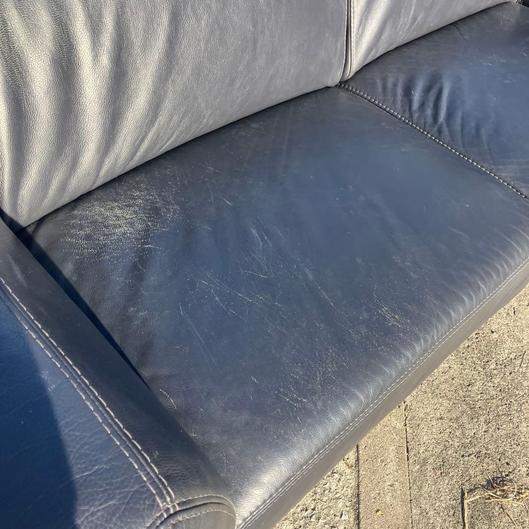 北欧レトロ 本革 レザーソファー 三人掛けソファー ラグジュアリー ビンテージ