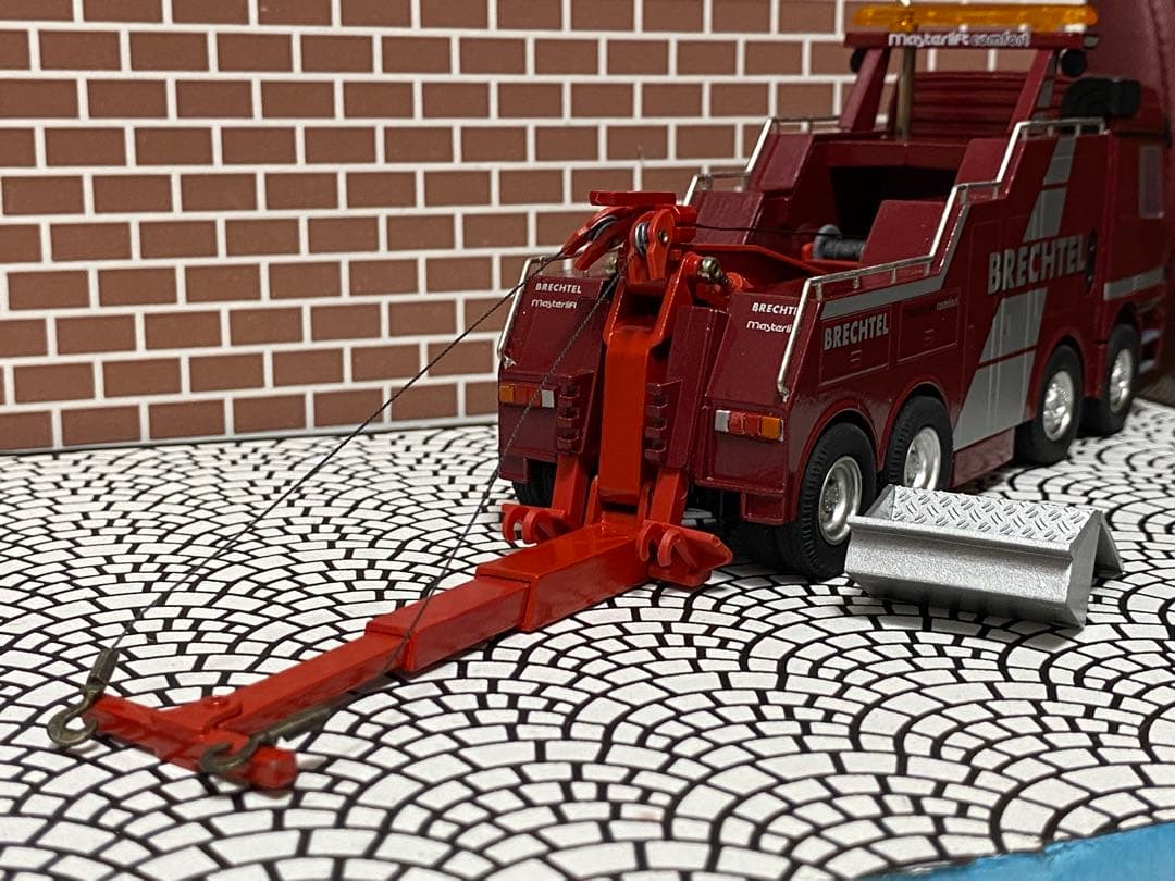 1/50コンラッド製ベンツアクトロス大型レッカーダイキャスト製激レア