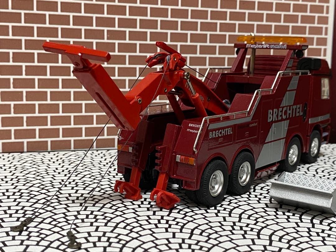 1/50コンラッド製ベンツアクトロス大型レッカーダイキャスト製激レア