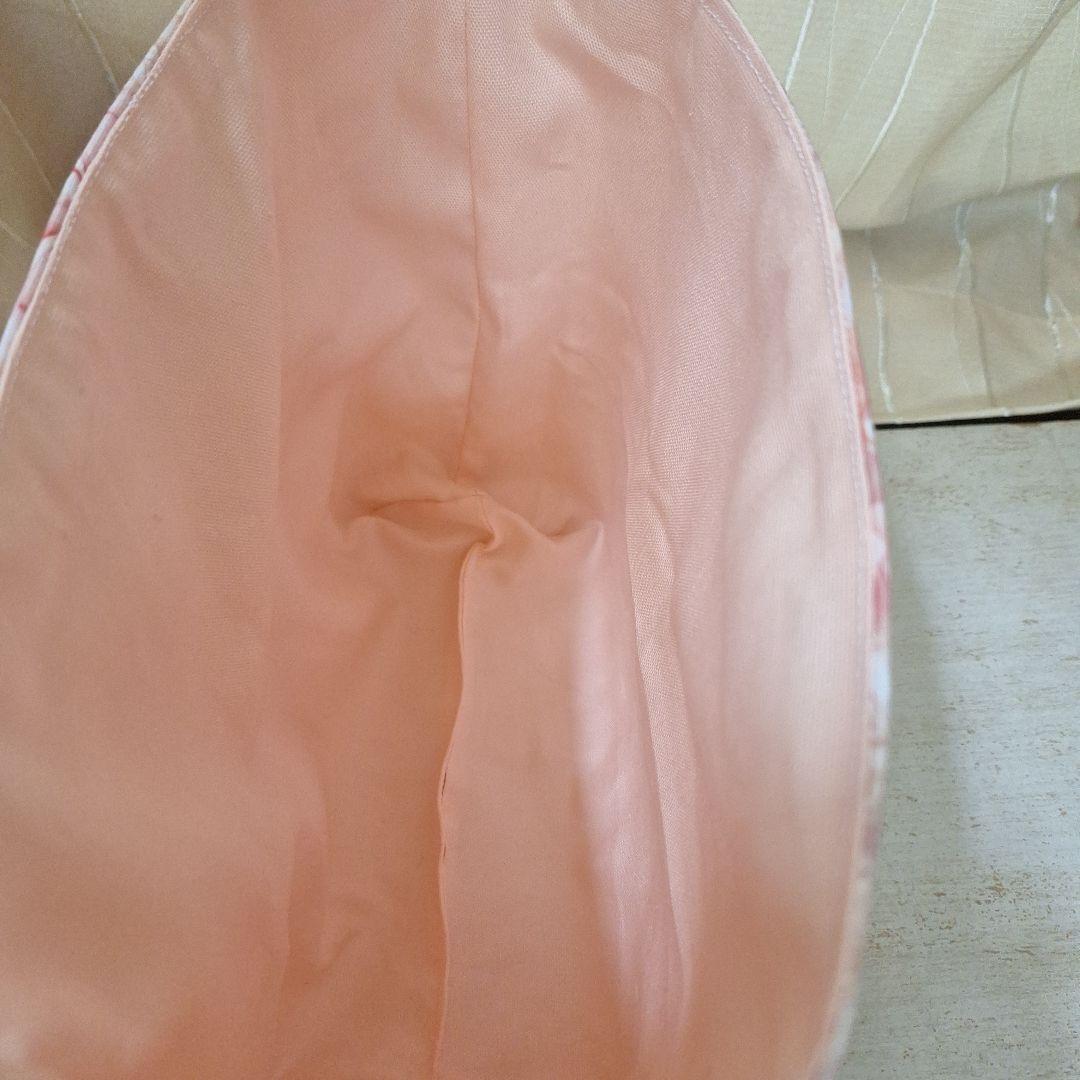 激レアねこちゃんパネル生地　ハンドメイド　布バスケット　まちなしバッグ