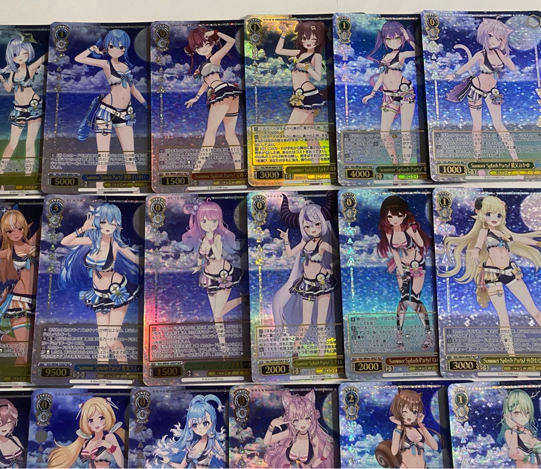 ヴァイス ホロライブ Summer splash party HLP 34種類