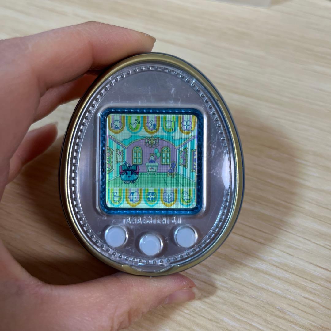 たまごっち 4U ブルー 動作品　希少　当時物　美品