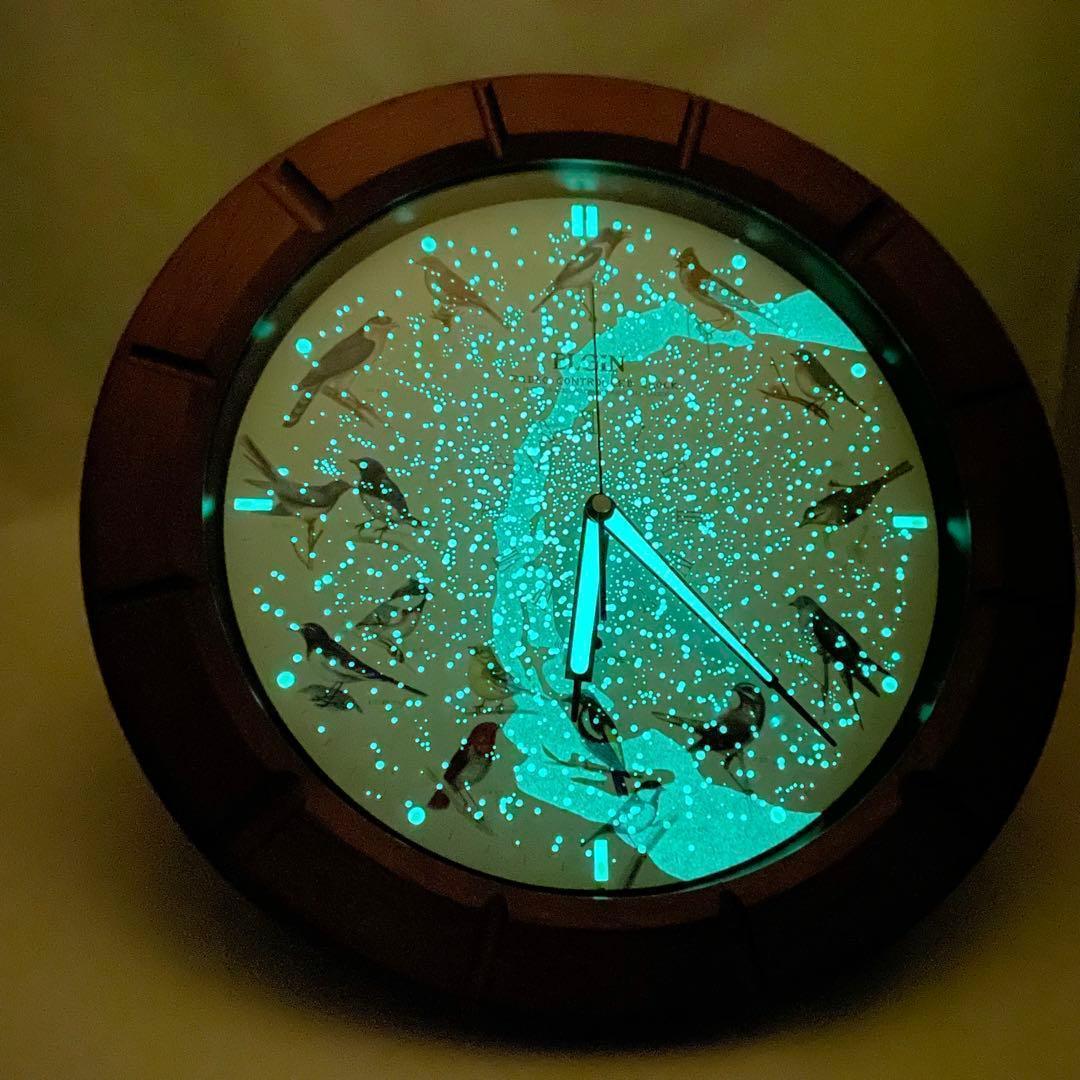 【ジャンク】ELGIN エルジン メロディ時計 電波時計 BS729