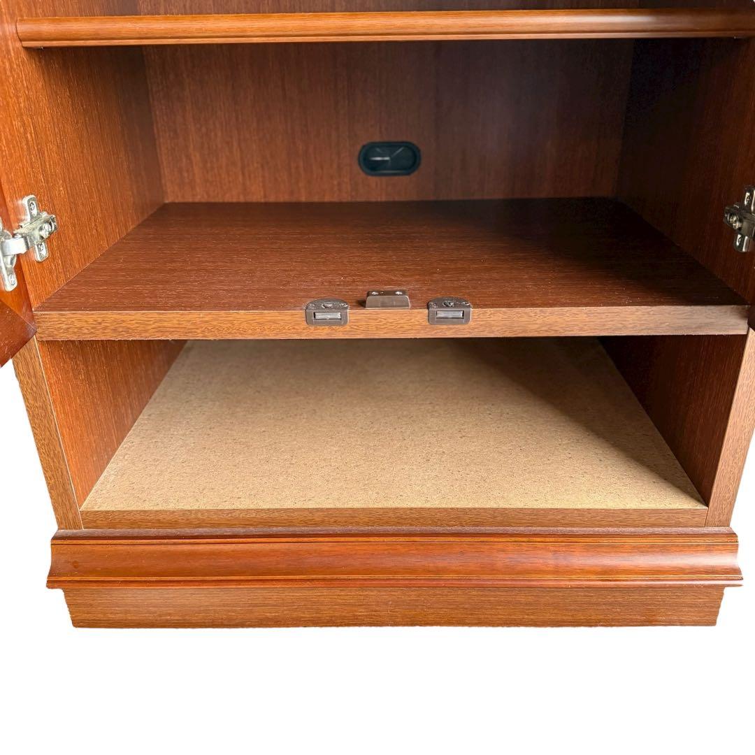 HR842【マルニ木工】地中海 ミドルボード６０（飾棚）